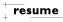 resume